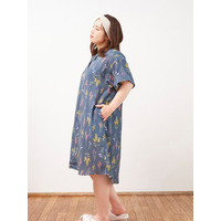 【ミヤマアユミ×グラマープリンセス】ダブルガーゼシャツワンピース