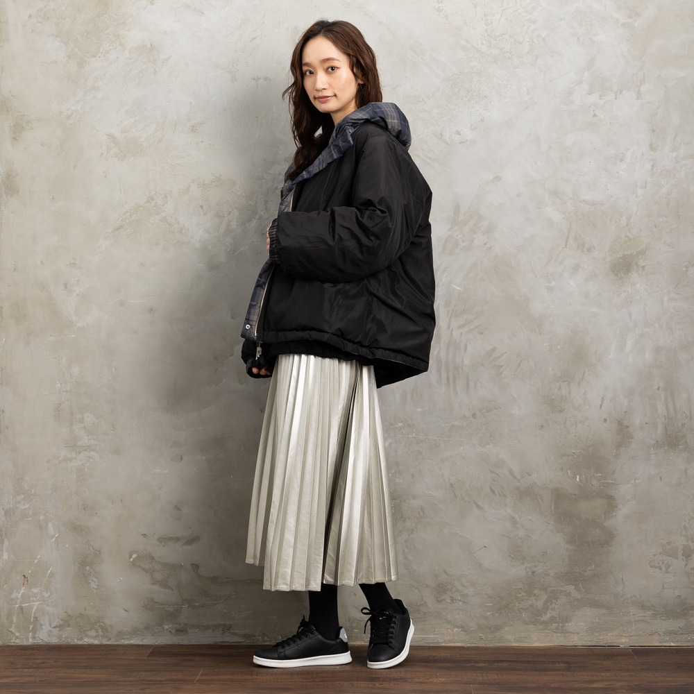 21号(6L~) FONTLAB リバーシブルチェックダウンジャケット11