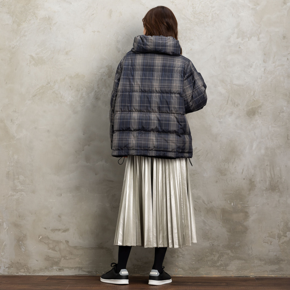 21号(6L~) FONTLAB リバーシブルチェックダウンジャケット14