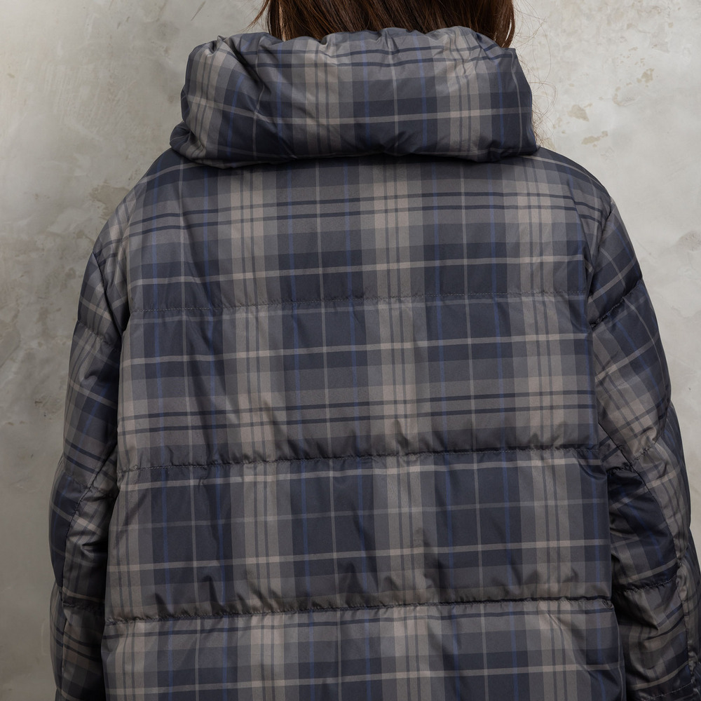 21号(6L~) FONTLAB リバーシブルチェックダウンジャケット15