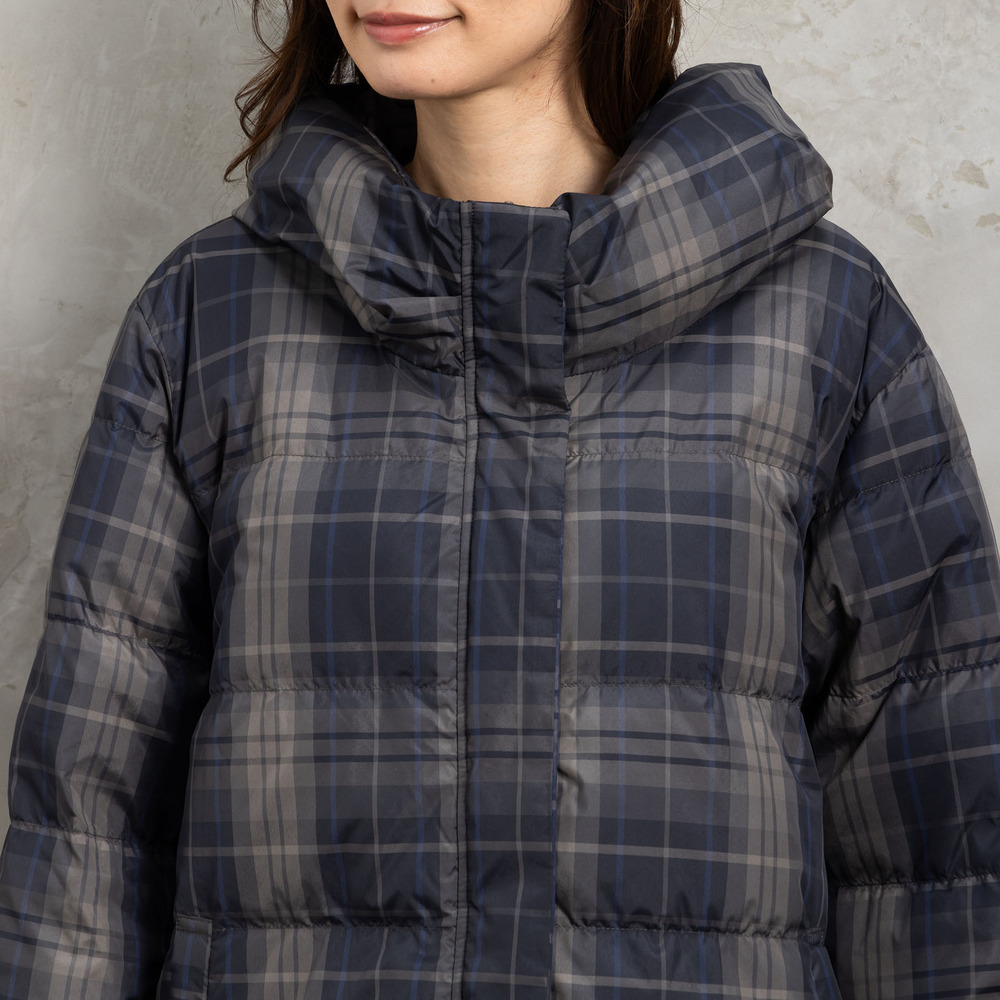 21号(6L~) FONTLAB リバーシブルチェックダウンジャケット16