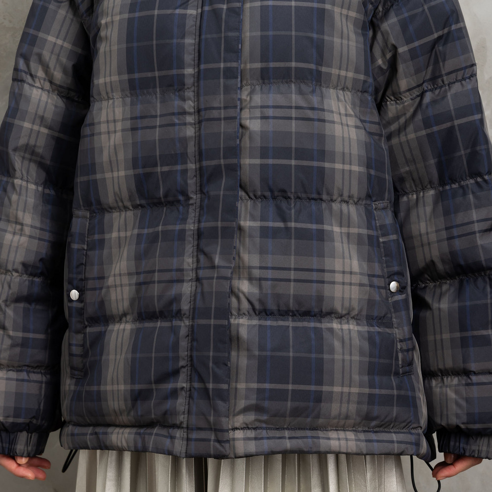 21号(6L~) FONTLAB リバーシブルチェックダウンジャケット19