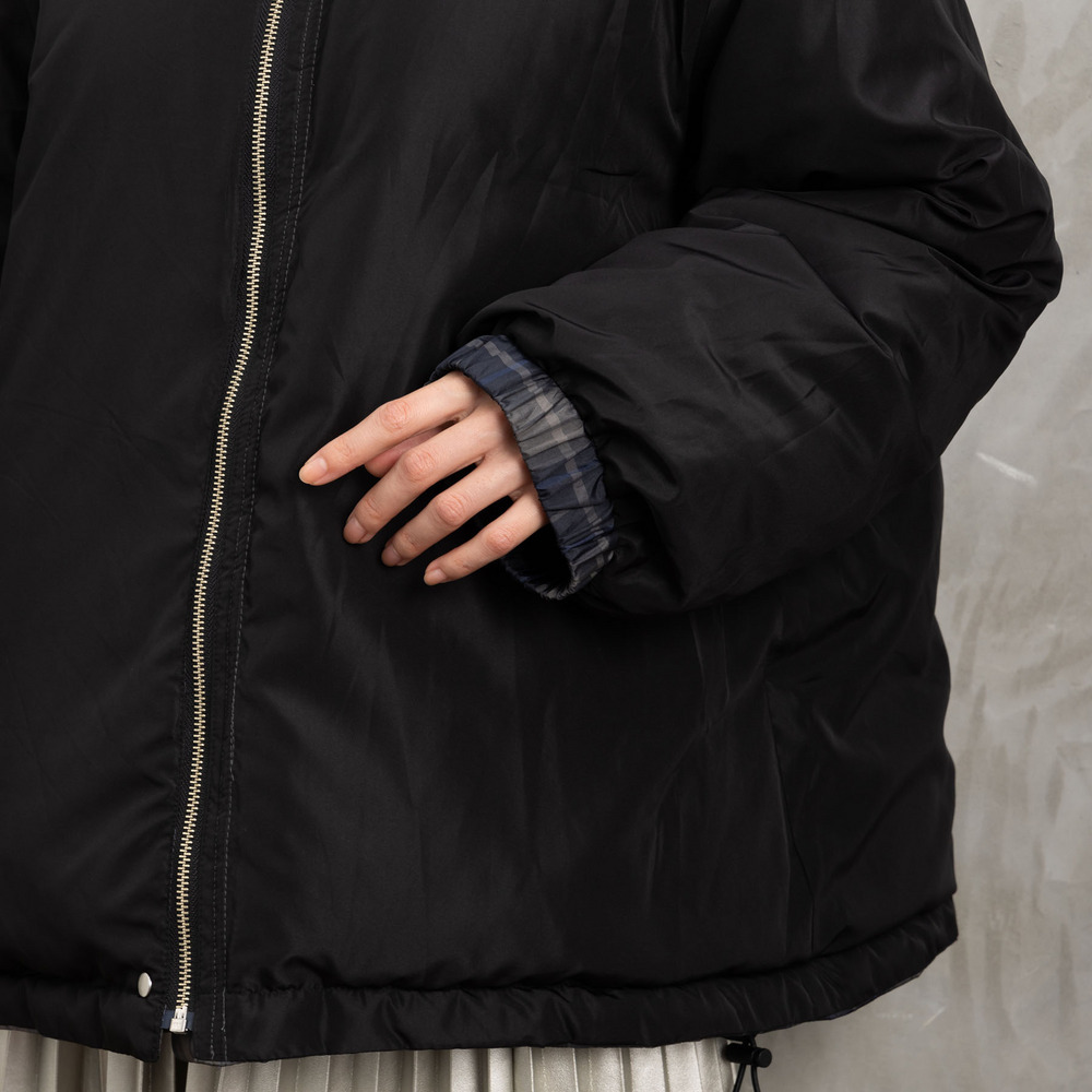 21号(6L~) FONTLAB リバーシブルチェックダウンジャケット25