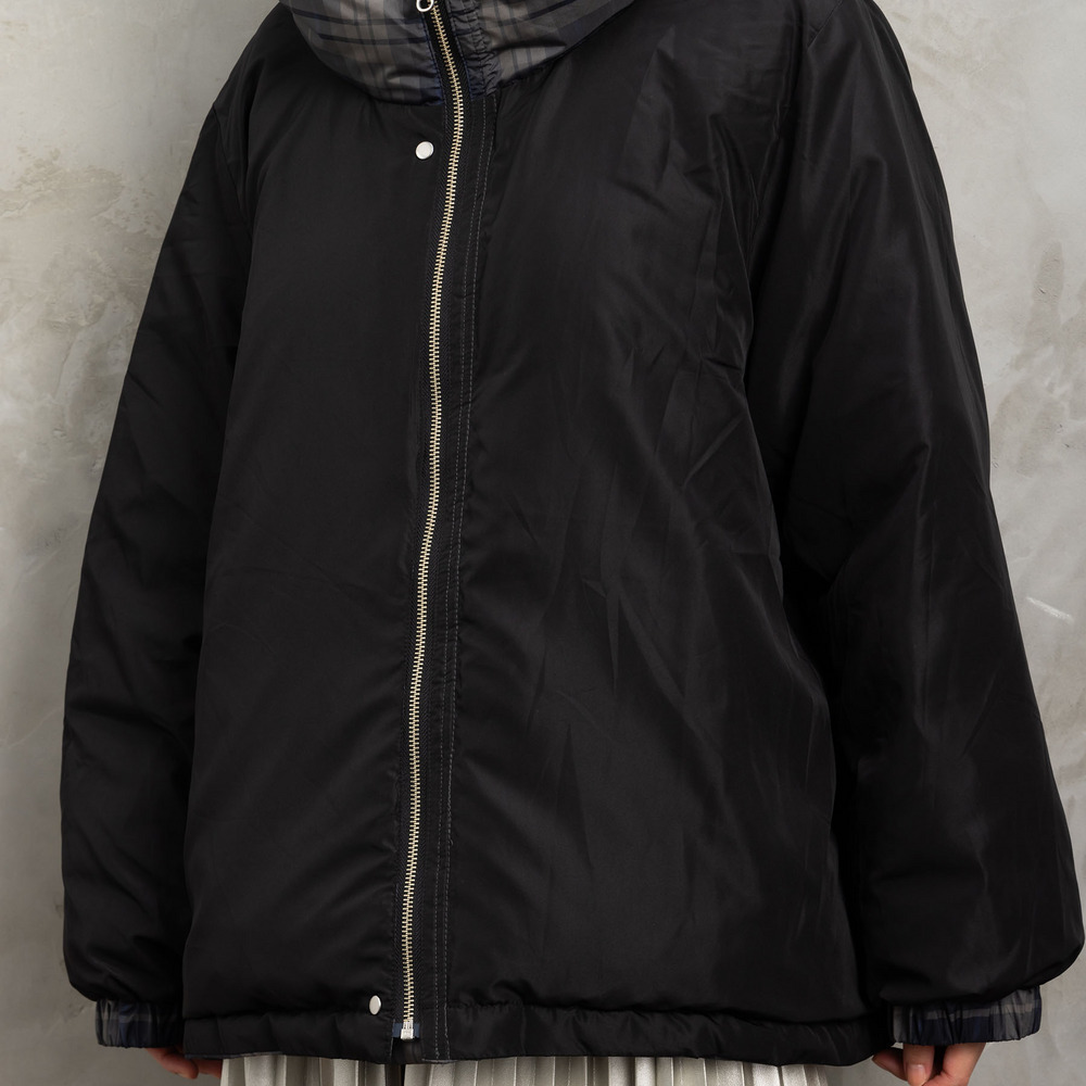 21号(6L~) FONTLAB リバーシブルチェックダウンジャケット26