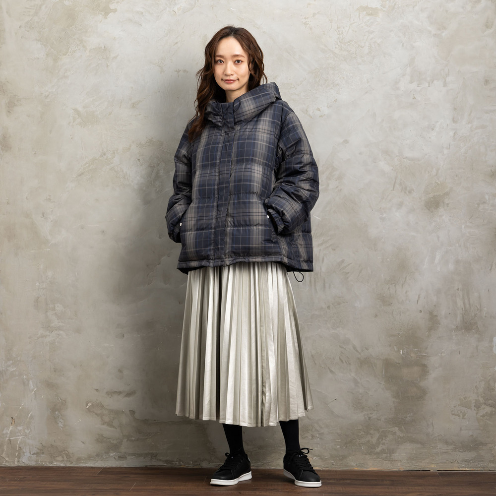 21号(6L~) FONTLAB リバーシブルチェックダウンジャケット9