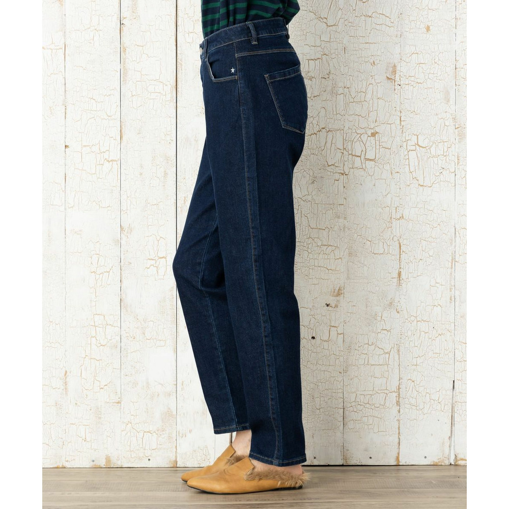 21号・23号(6L・7L) FONTLAB スター刺繍ストレートデニム11