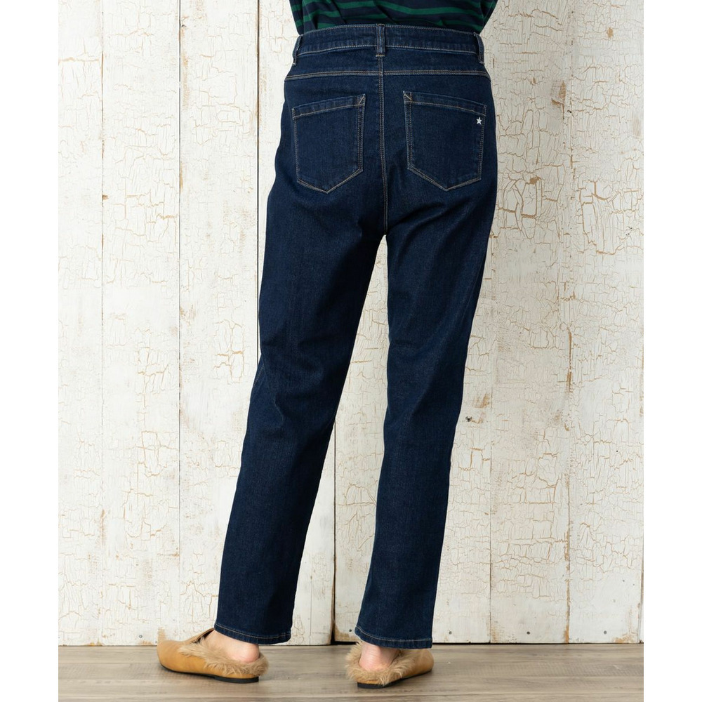 21号・23号(6L・7L) FONTLAB スター刺繍ストレートデニム12