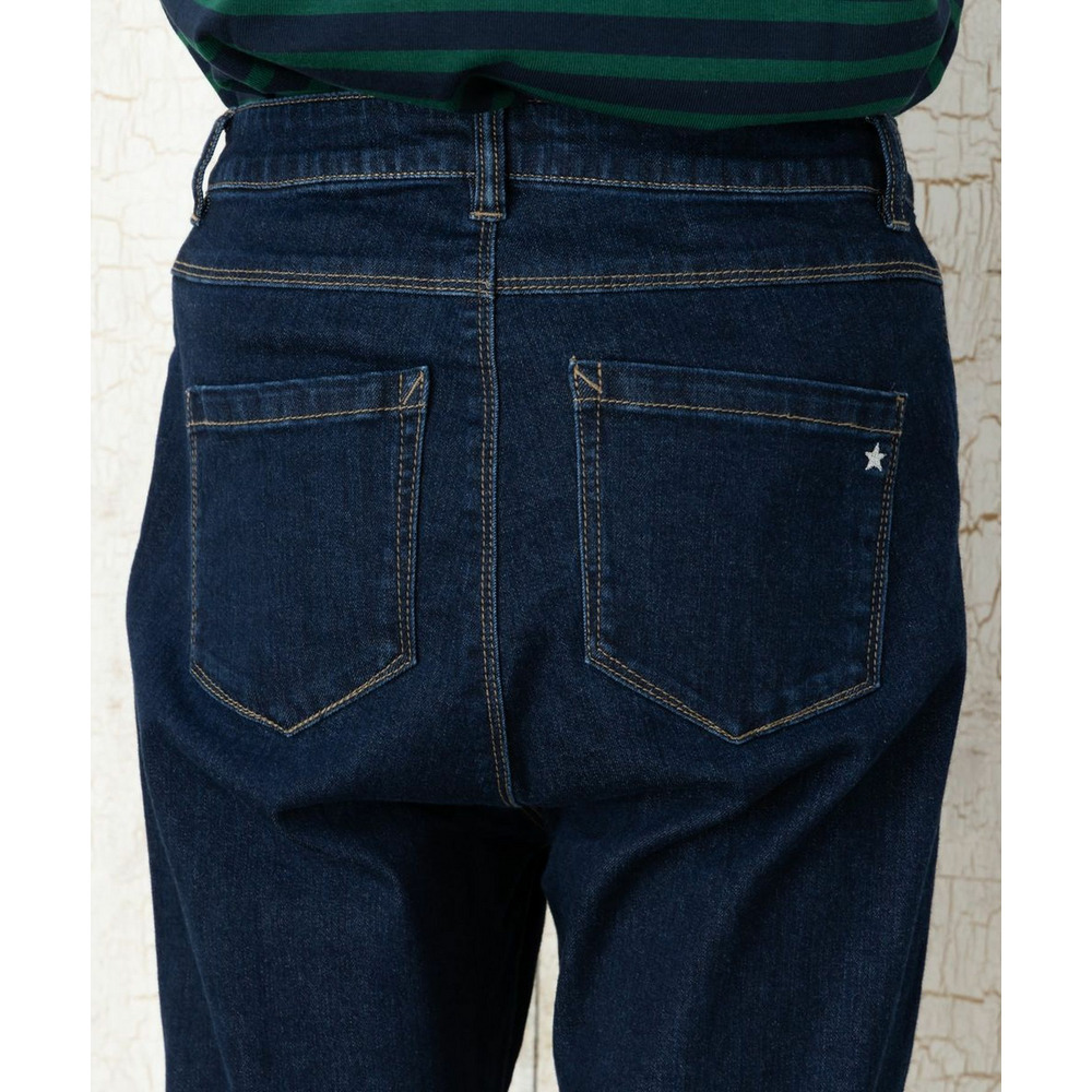 21号・23号(6L・7L) FONTLAB スター刺繍ストレートデニム13