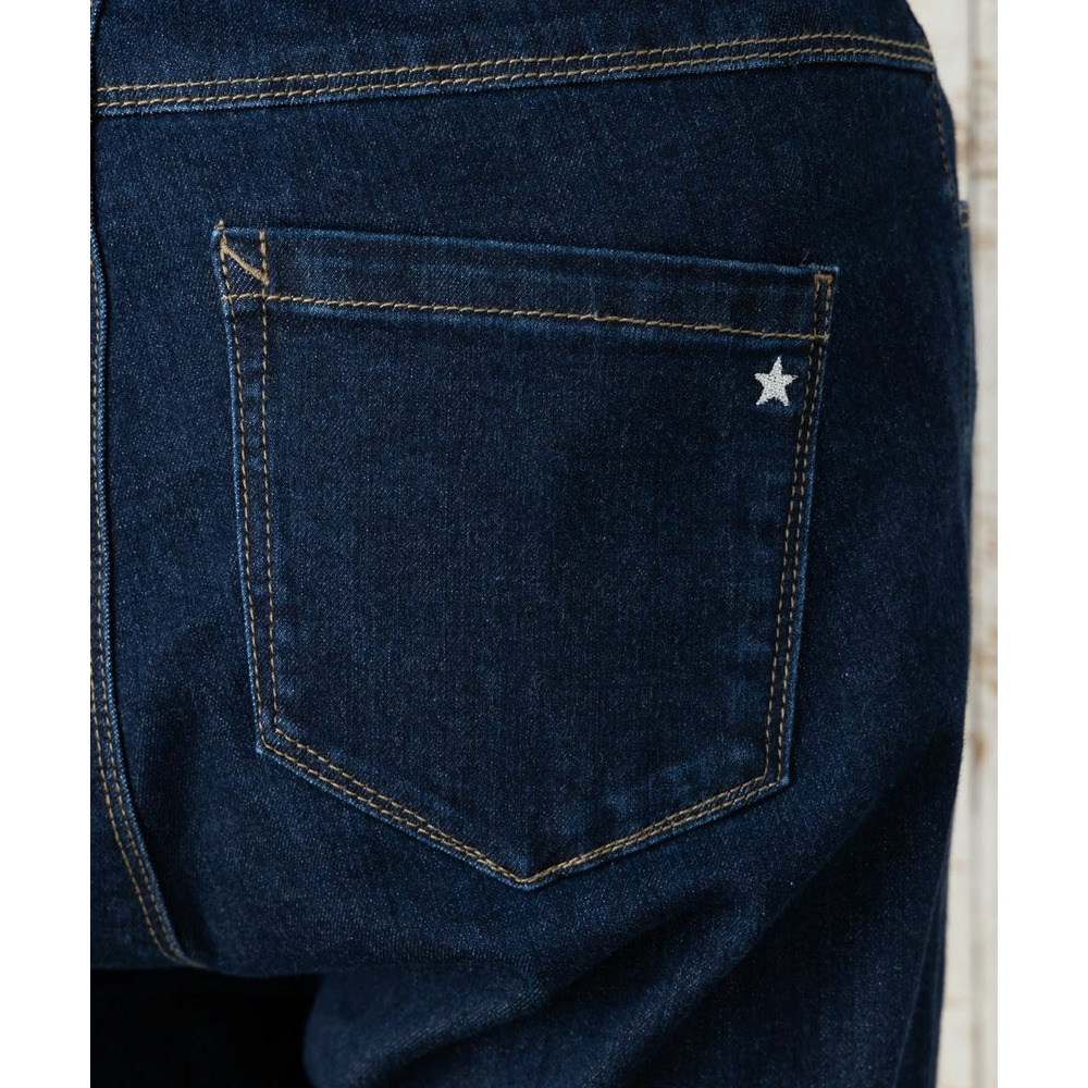 21号・23号(6L・7L) FONTLAB スター刺繍ストレートデニム14