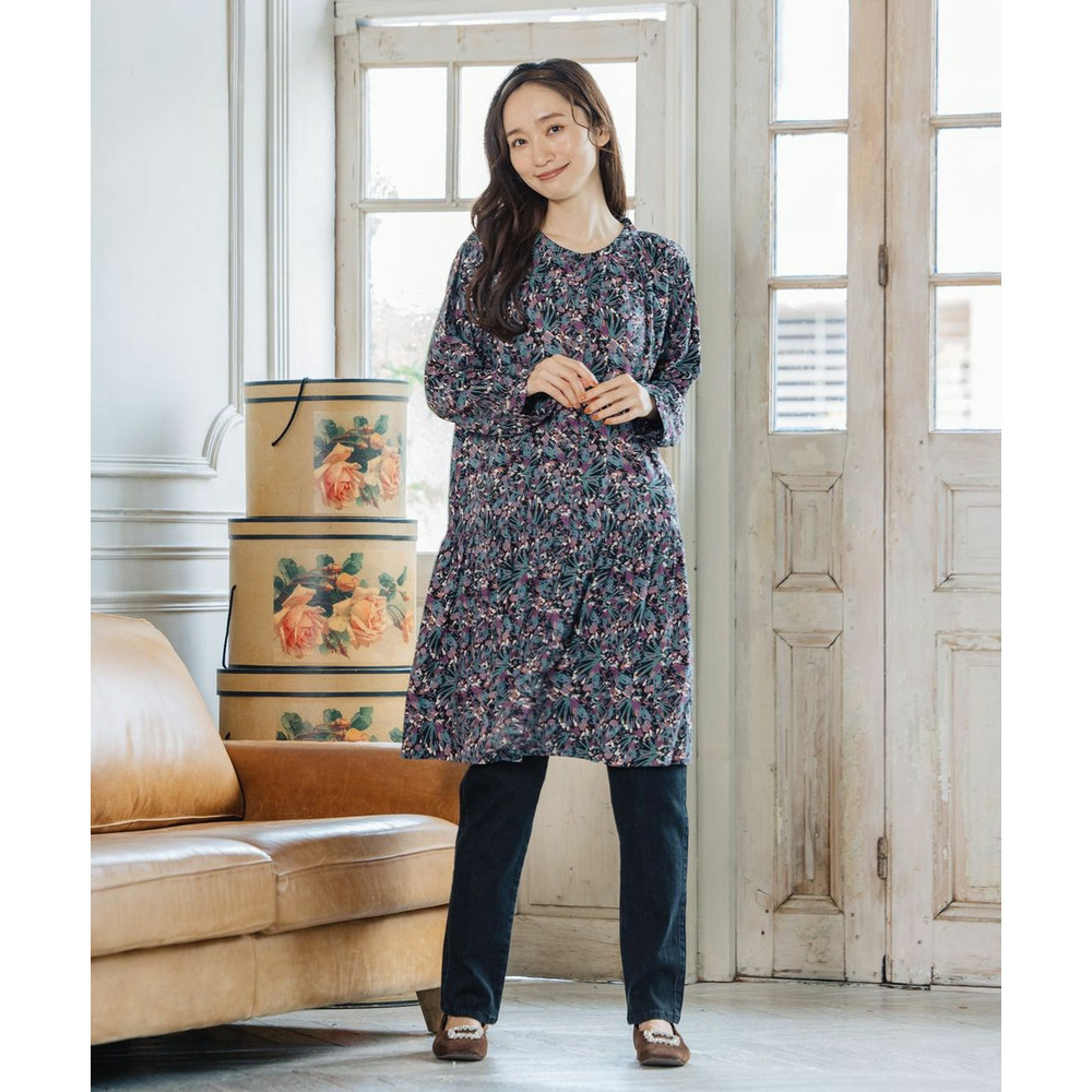 21号・23号(6L・7L) FONTLAB スター刺繍ストレートデニム2