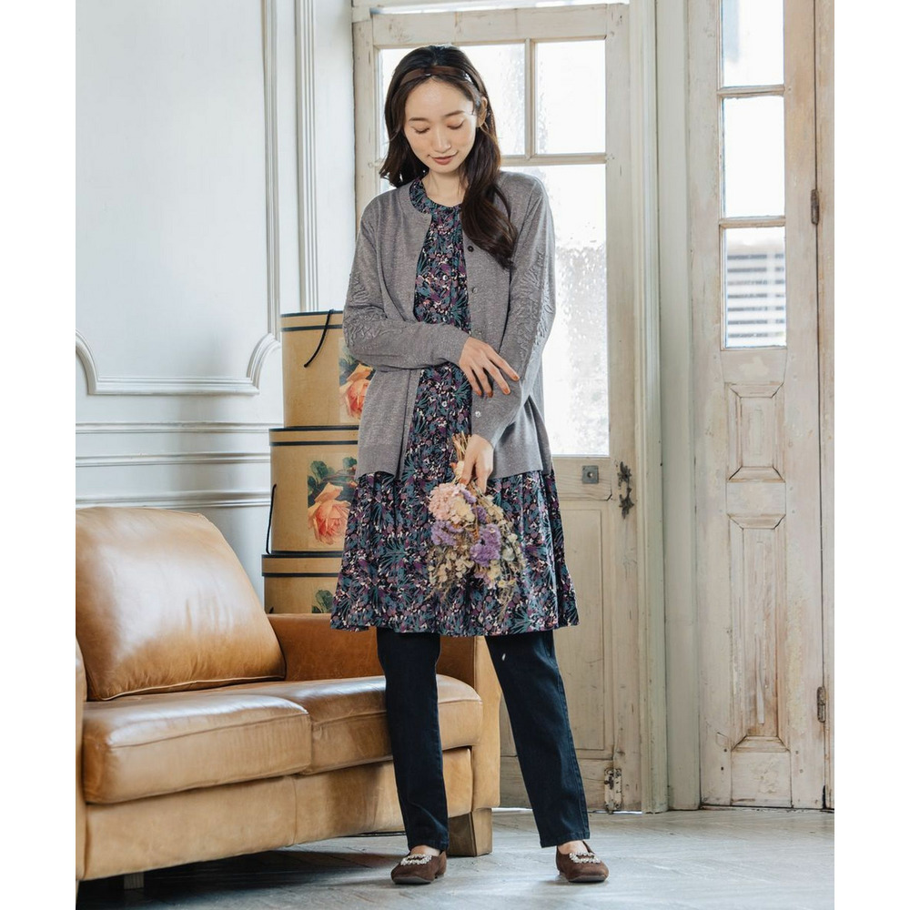 21号・23号(6L・7L) FONTLAB スター刺繍ストレートデニム5