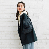  15号(3L) FONTLAB MA-1スリーブショートコート