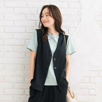  15号(3L) INDESIGN エンブロイダリーコットンリネンジレ