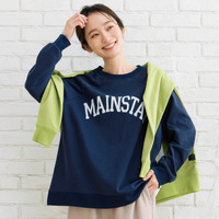  15号(3L) FONTLAB カレッジロゴシャツコンビスウェット