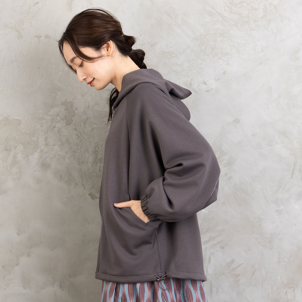 FONTLAB ラメパイピングダンボールドロストブルゾン14