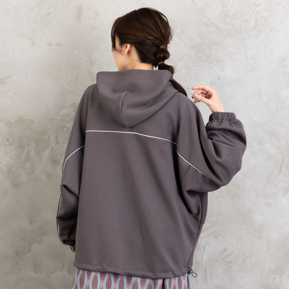 FONTLAB ラメパイピングダンボールドロストブルゾン15