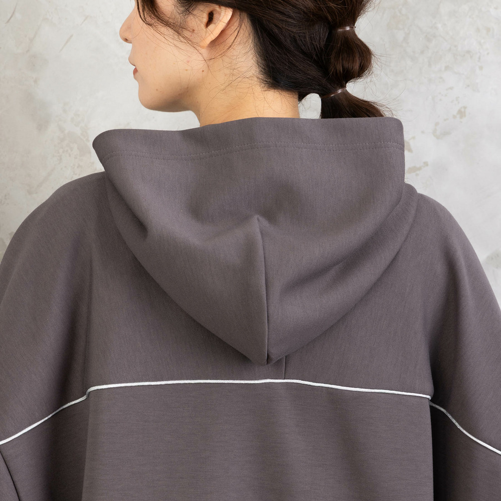 FONTLAB ラメパイピングダンボールドロストブルゾン16