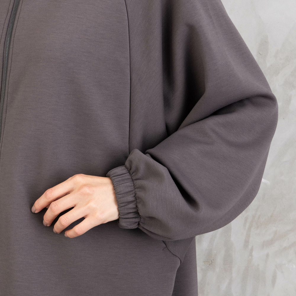 FONTLAB ラメパイピングダンボールドロストブルゾン18