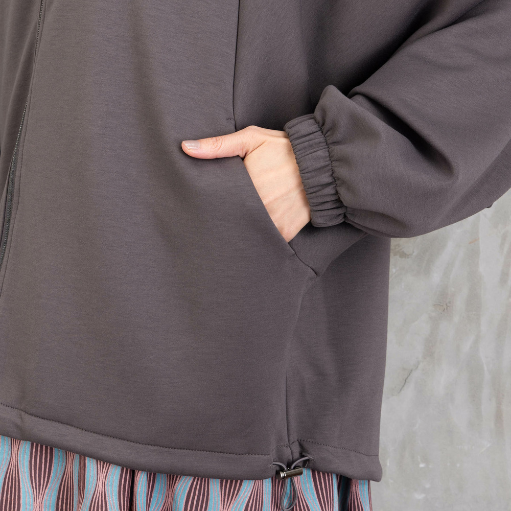 FONTLAB ラメパイピングダンボールドロストブルゾン19