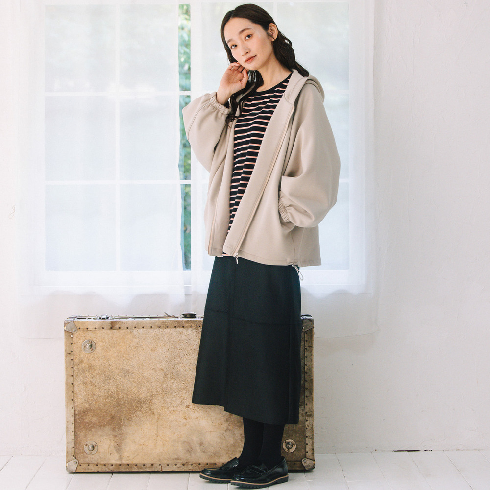 FONTLAB ラメパイピングダンボールドロストブルゾン4