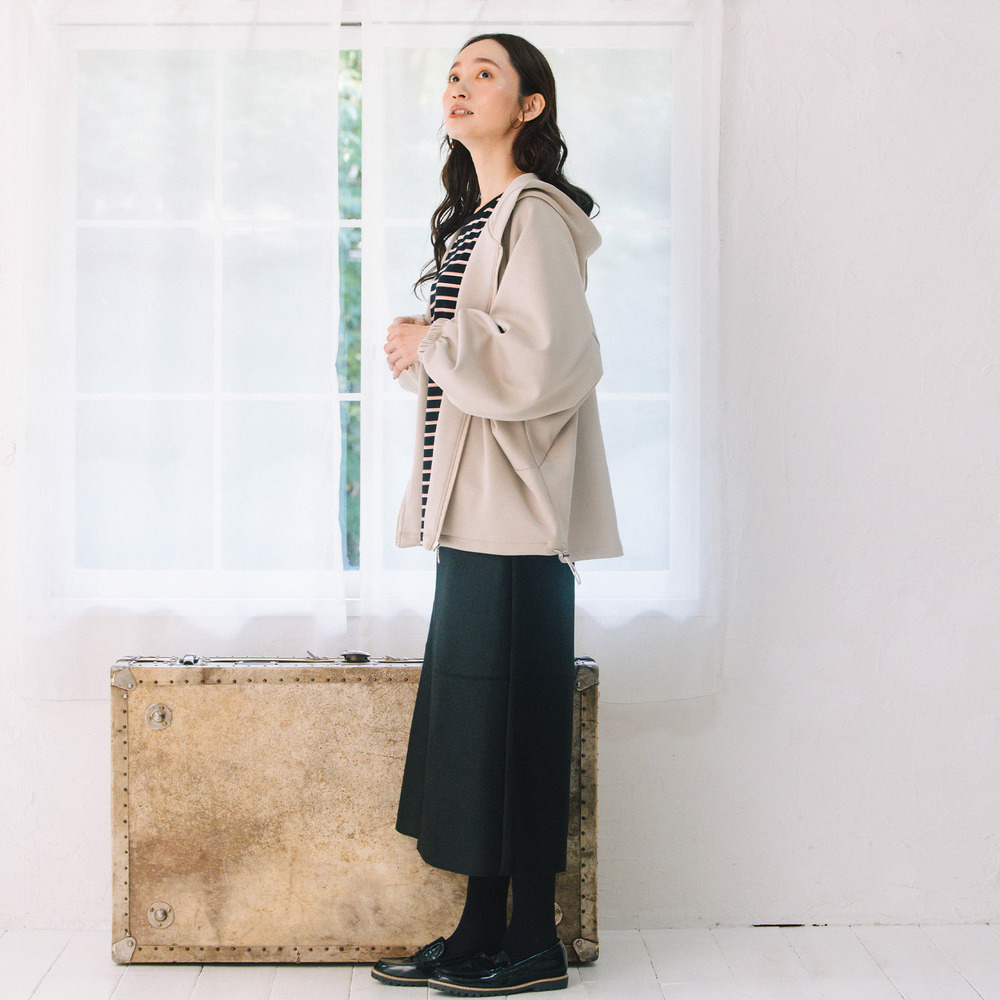 FONTLAB ラメパイピングダンボールドロストブルゾン6