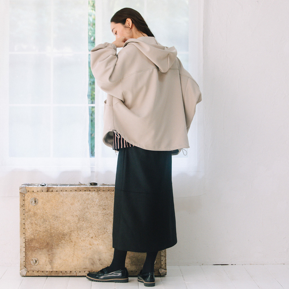 FONTLAB ラメパイピングダンボールドロストブルゾン7