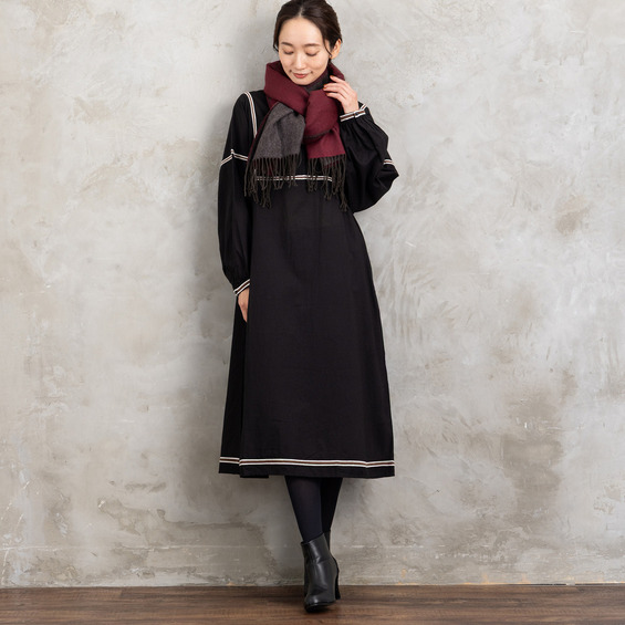 INDESIGN コードエンブロイダリーカフタンワンピース【アリノマ/Alinoma】 INDESIGN コードエンブロイダリーカフタンワンピース【アリノマ/Alinoma】