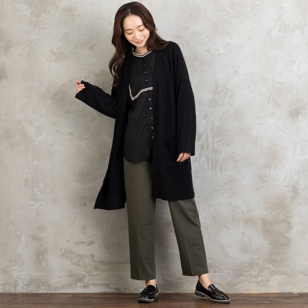 INDESIGN コードエンブロイダリーバンドカラーブラウス7