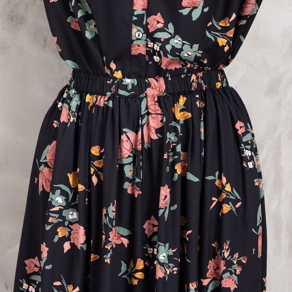 INDESIGN フラワーブーケプリントスカート20