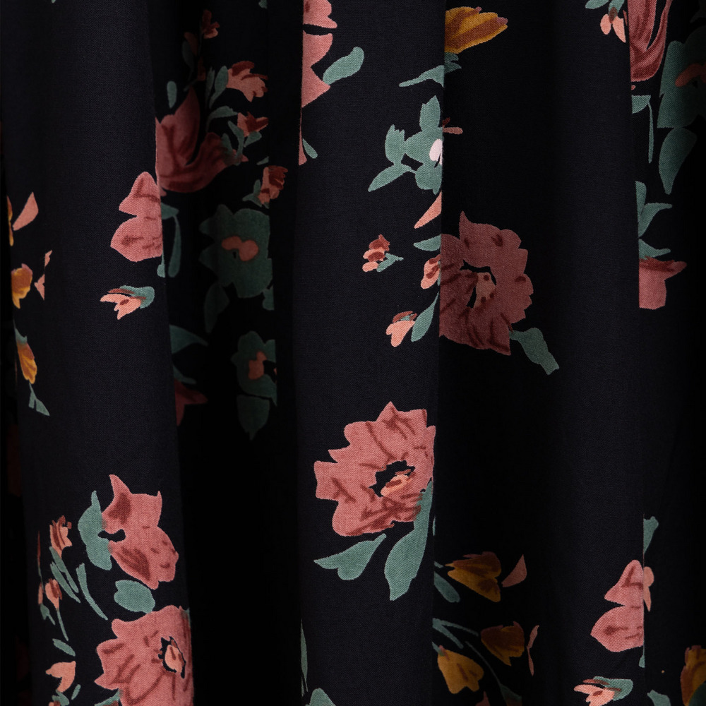 INDESIGN フラワーブーケプリントスカート23