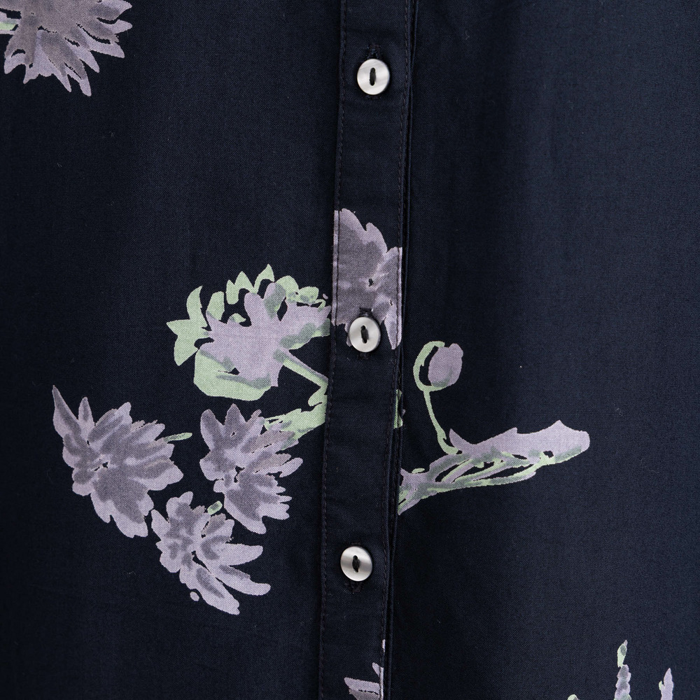 INDESIGN フラワープリントピンタックワンピース22