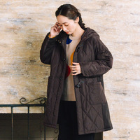 FONTLAB キルティングダッフルコート