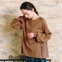 FONTLAB 布帛コンビドロストプルオーバー