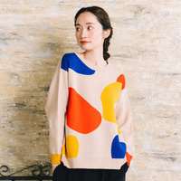 FONTLAB カラフルペイントニット