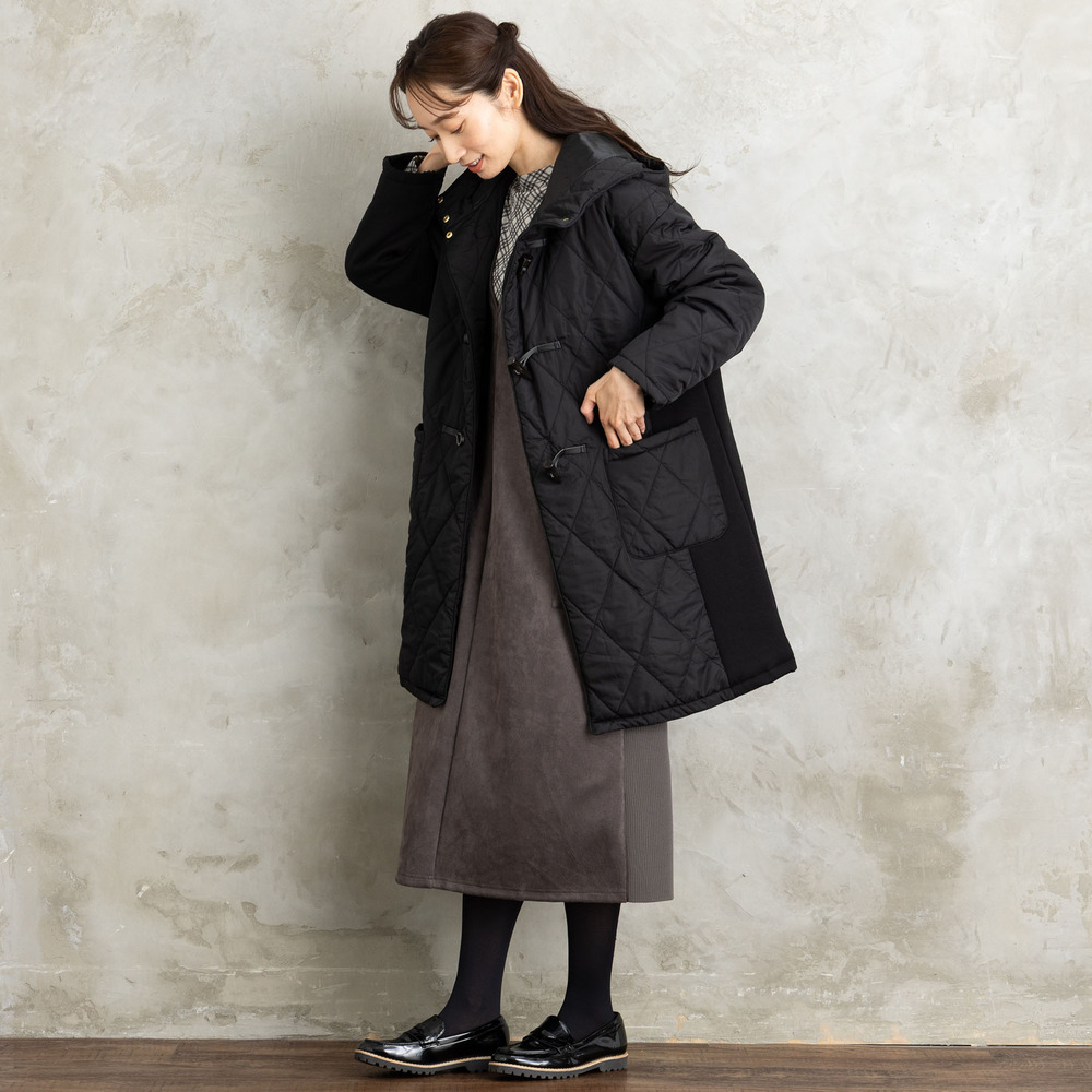 FONTLAB マシュマロスウェードVネックジャンパースカート3