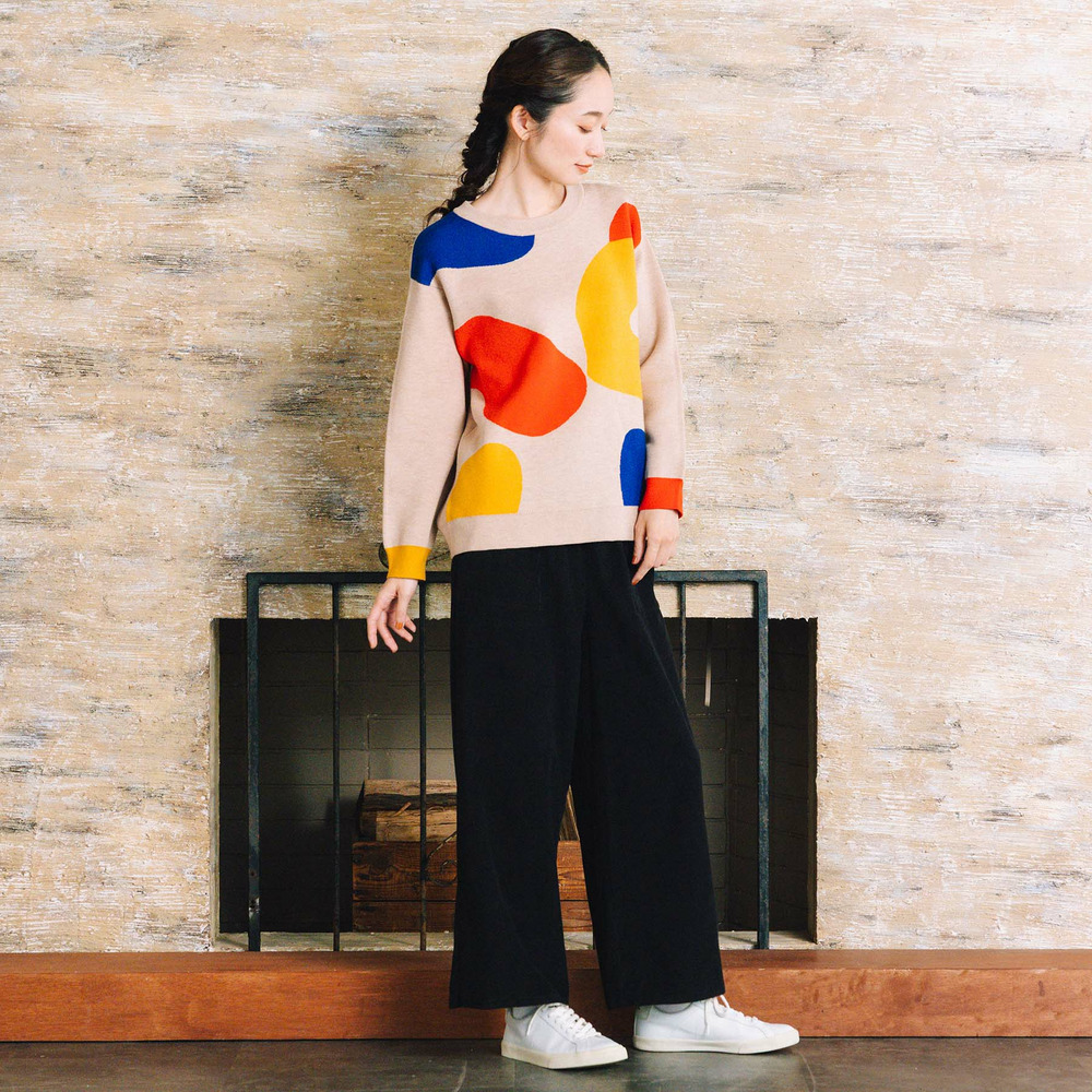 INDESIGN コーデュロイベイカーパンツ3