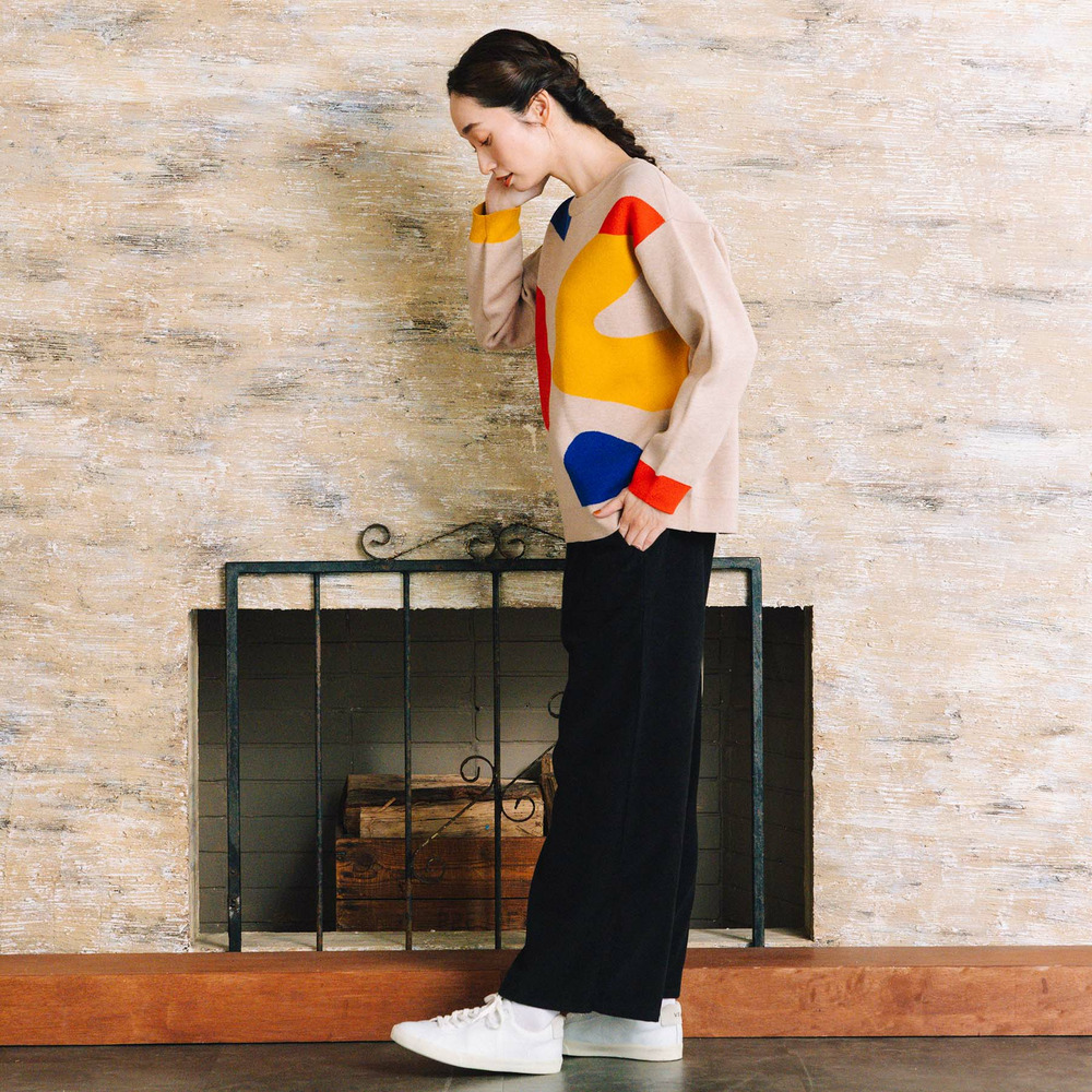 INDESIGN コーデュロイベイカーパンツ4