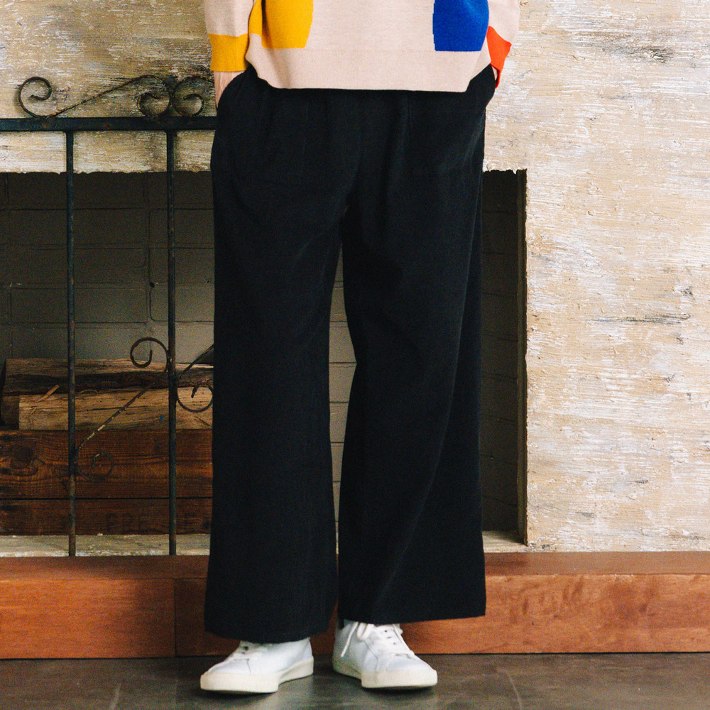 INDESIGN コーデュロイベイカーパンツ1