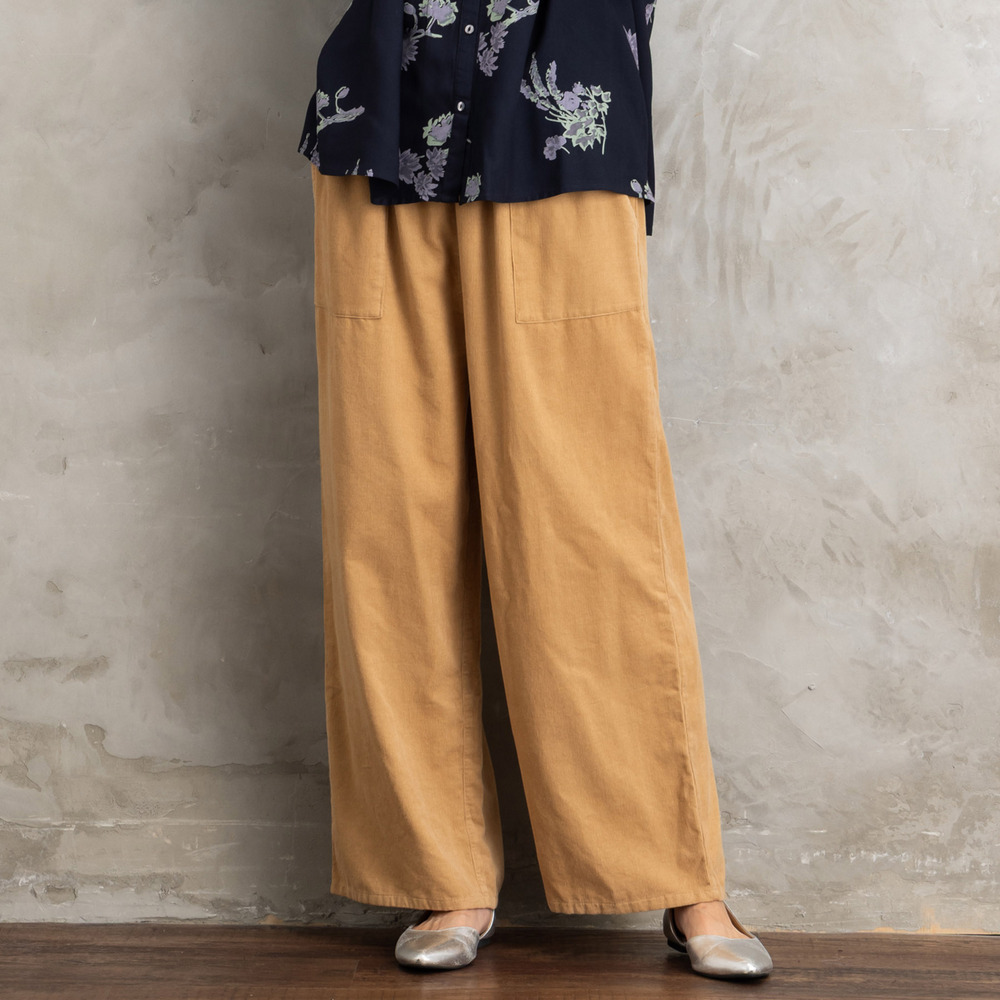 INDESIGN コーデュロイベイカーパンツ1