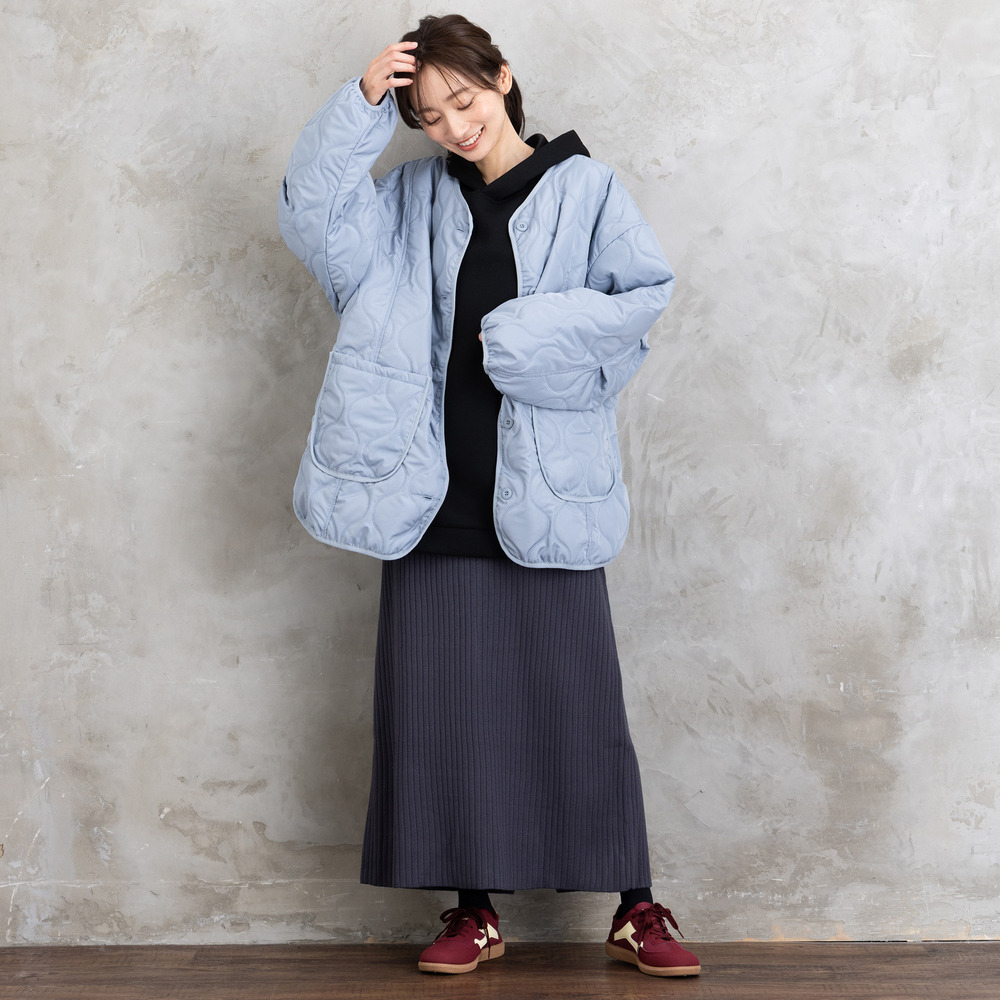 FONTLAB リブニットスカート12