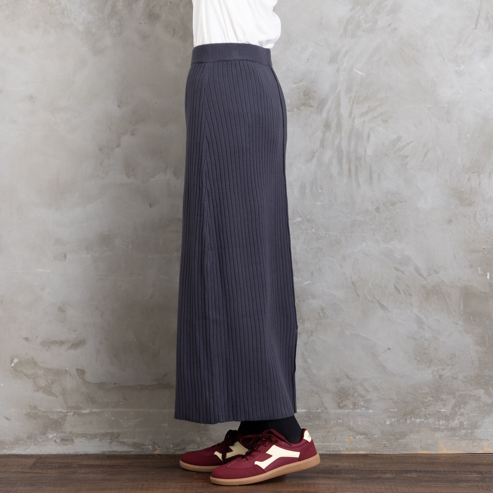 FONTLAB リブニットスカート14