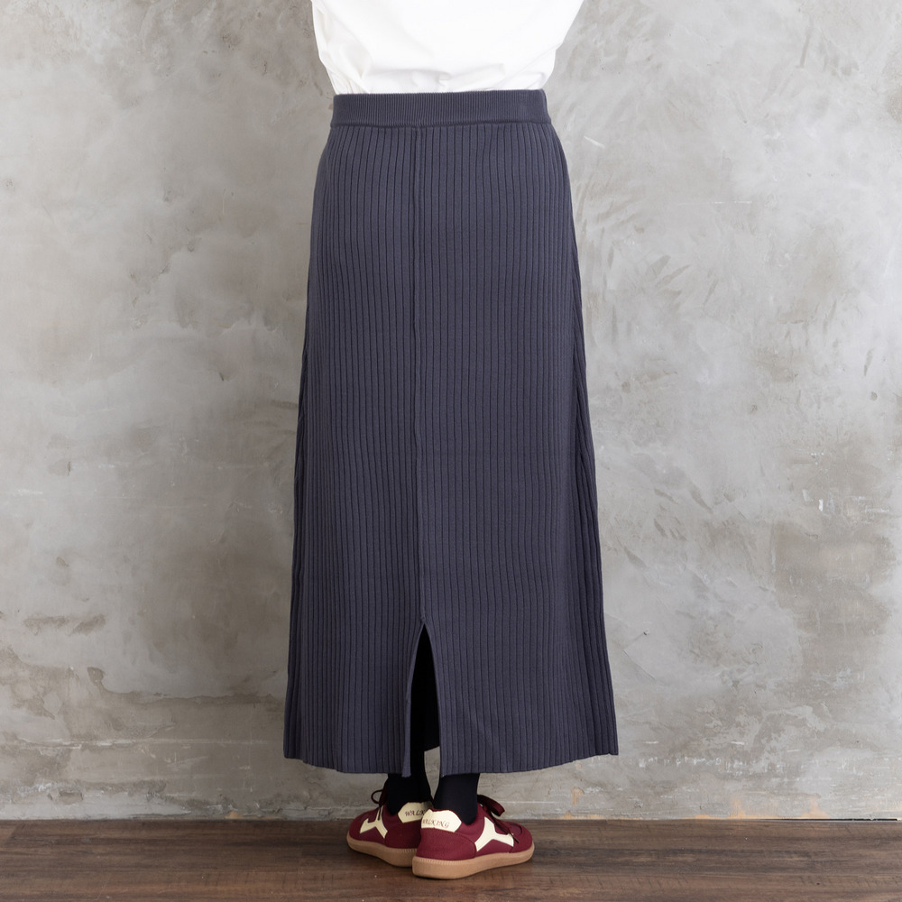 FONTLAB リブニットスカート15