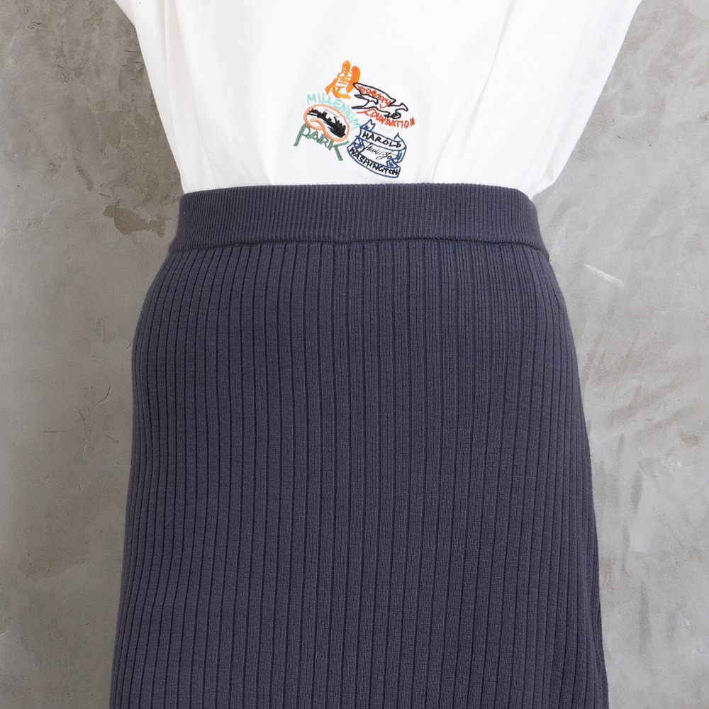 FONTLAB リブニットスカート16