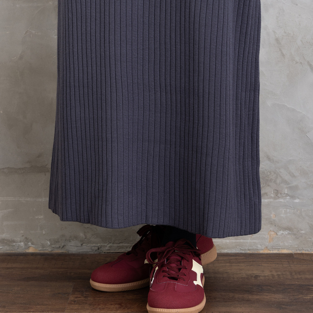 FONTLAB リブニットスカート17