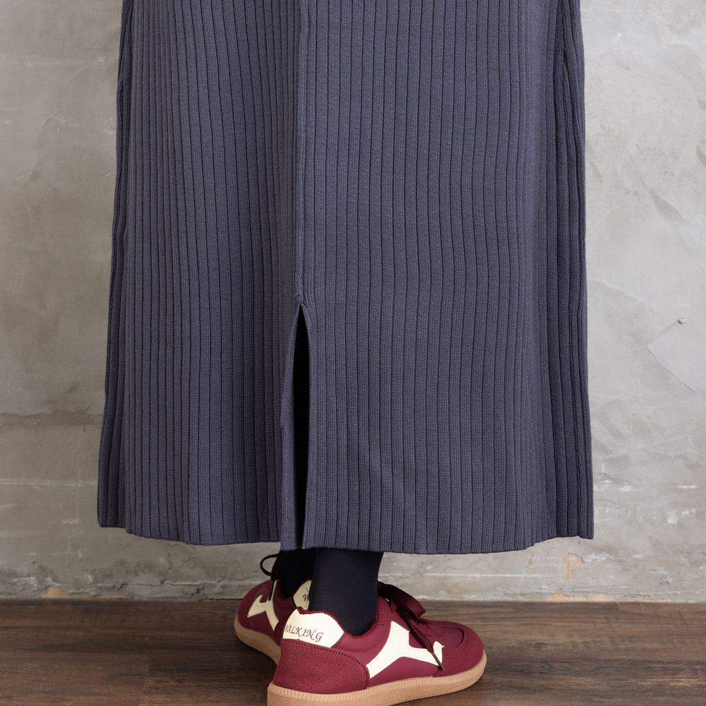 FONTLAB リブニットスカート18