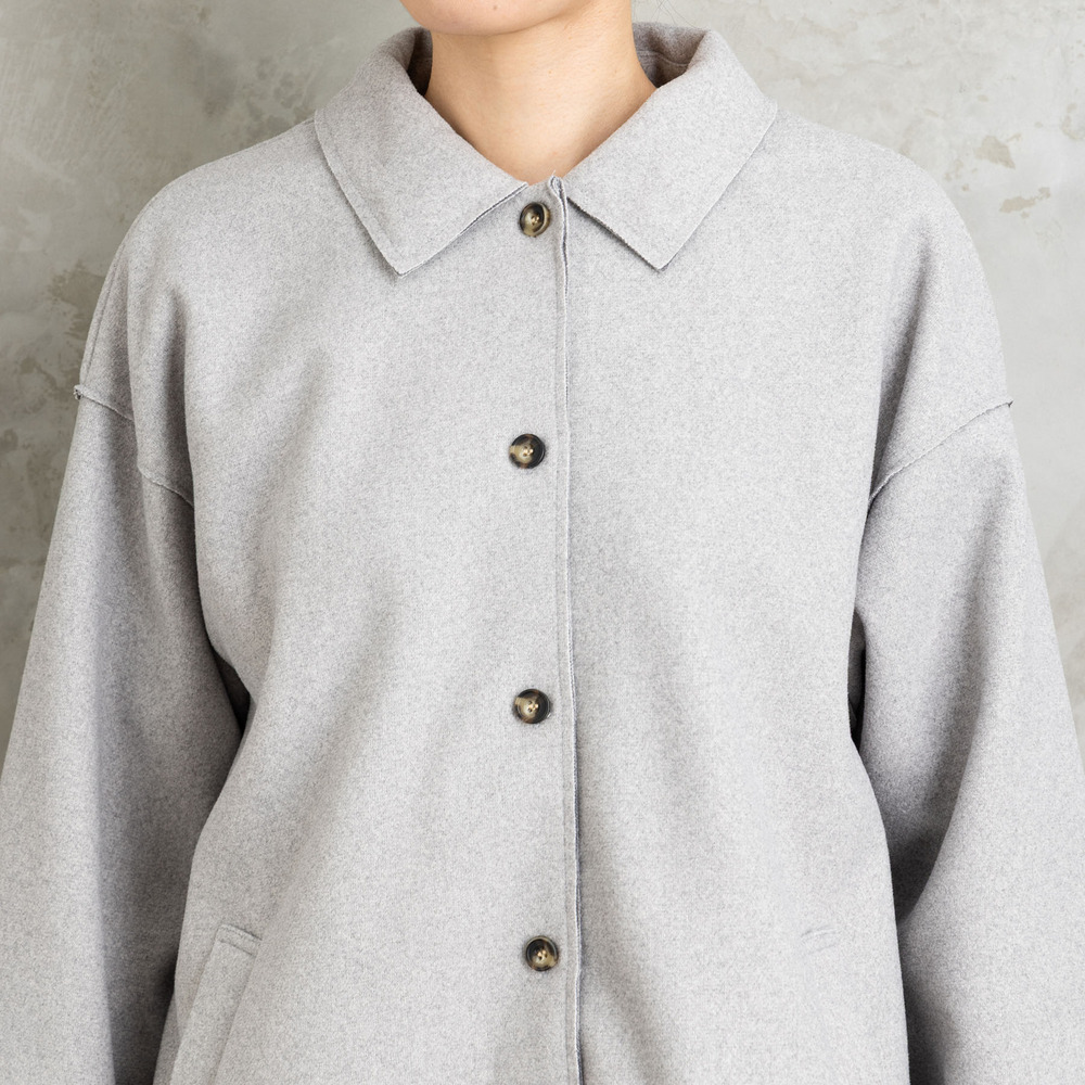 21号(6L~) FONTLAB ライトメルトンシャツジャケット10