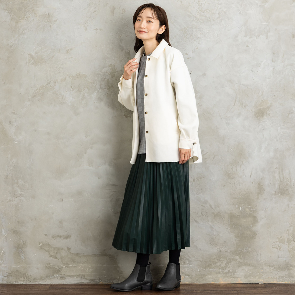 21号(6L~) FONTLAB ライトメルトンシャツジャケット15