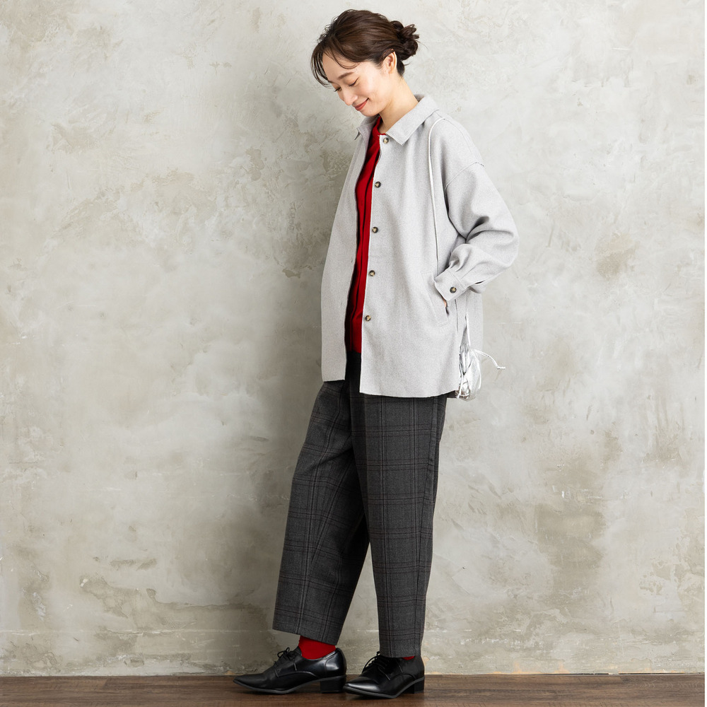 21号(6L~) FONTLAB ライトメルトンシャツジャケット18