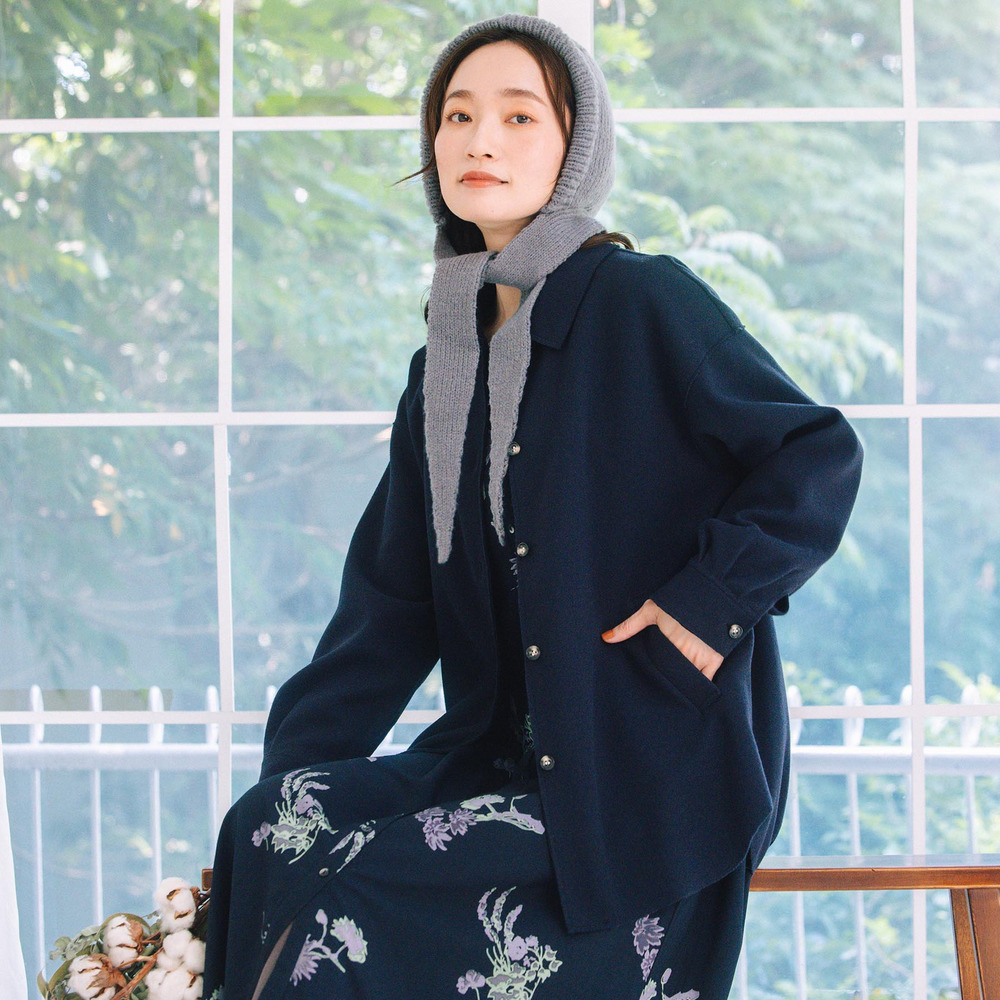 21号(6L~) FONTLAB ライトメルトンシャツジャケット3