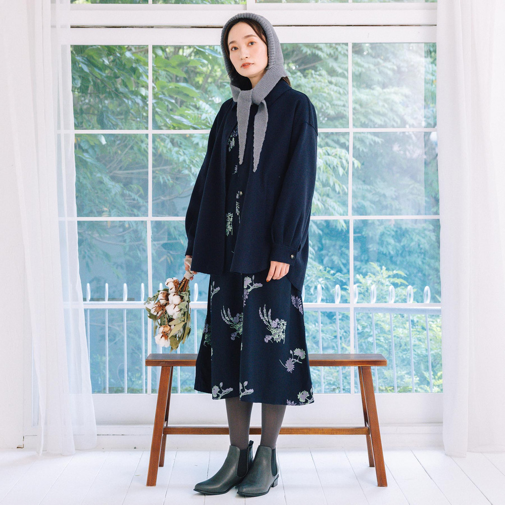 21号(6L~) FONTLAB ライトメルトンシャツジャケット4